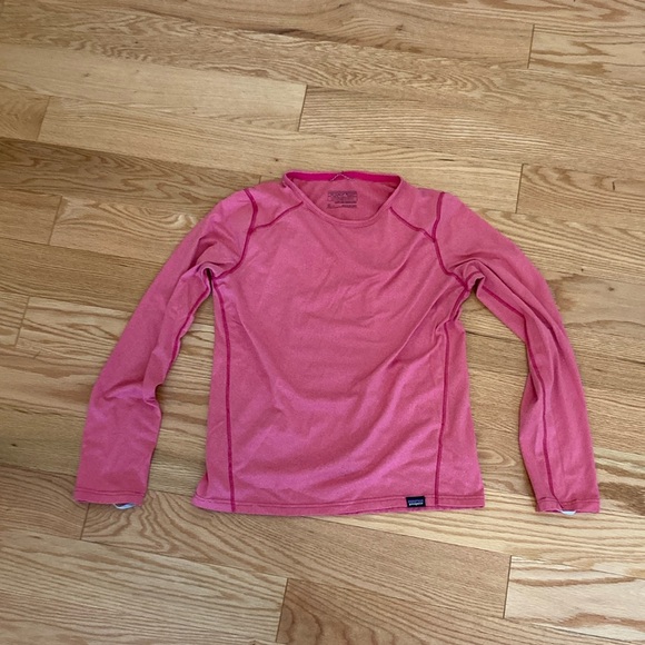Patagonia Kids XL (14) Pink Capilene Badelayer - Picture 2 of 9
